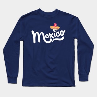 Vintage Mexico Long Sleeve T-Shirt